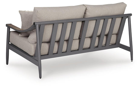 Ocean Beach Outdoor Loveseat with Cushion - PCP510-835