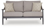 Ocean Beach Outdoor Loveseat with Cushion - PCP510-835