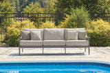 Ocean Beach Outdoor Sofa with Cushion - PCP510-838