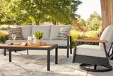 Carmel Highlands Outdoor Sofa/Chairs/Table (Set of 4) - PCP513-081
