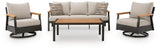 Carmel Highlands Outdoor Sofa/Chairs/Table (Set of 4) - PCP513-081