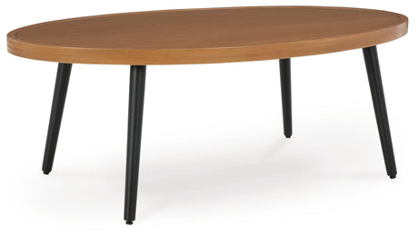 Horizon Hall Outdoor Sofa, 2 Lounge Chairs, Ottoman and Coffee Table - P572P3