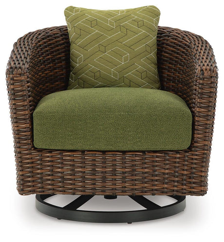 Horizon Hall Outdoor Sofa, 2 Lounge Chairs and 2 Ottomans - P572P4