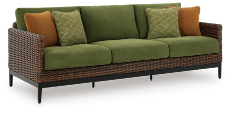 Horizon Hall Outdoor Sofa, 2 Lounge Chairs and 2 Ottomans - P572P4