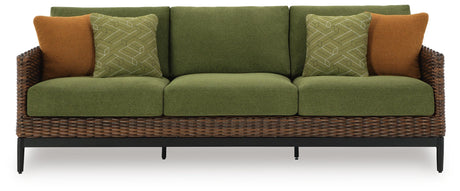 Horizon Hall Outdoor Sofa, 2 Lounge Chairs and 2 Ottomans - P572P4