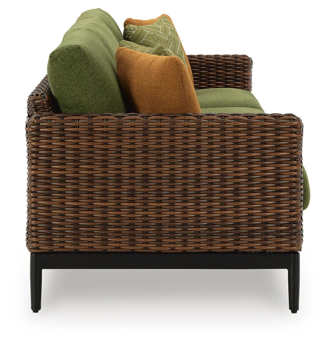 Horizon Hall Outdoor Sofa, 2 Lounge Chairs and 2 Ottomans - P572P4