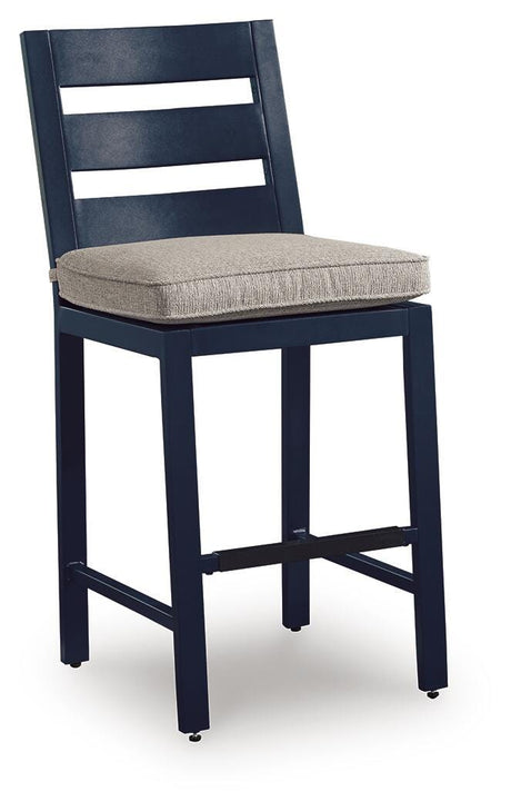 East Beach Outdoor Counter Height Bar Stool (Set of 2) - PCP587-124