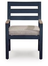 East Beach Outdoor Arm Chair with Cushion (Set of 2) - PCP587-601A
