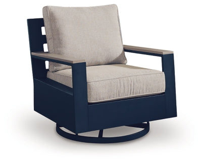 East Beach Outdoor Swivel Glider Chair with Cushion - PCP587-821