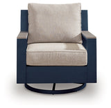 East Beach Outdoor Swivel Glider Chair with Cushion - PCP587-821