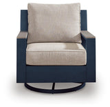 East Beach Outdoor Swivel Glider Chair with Cushion - PCP587-821