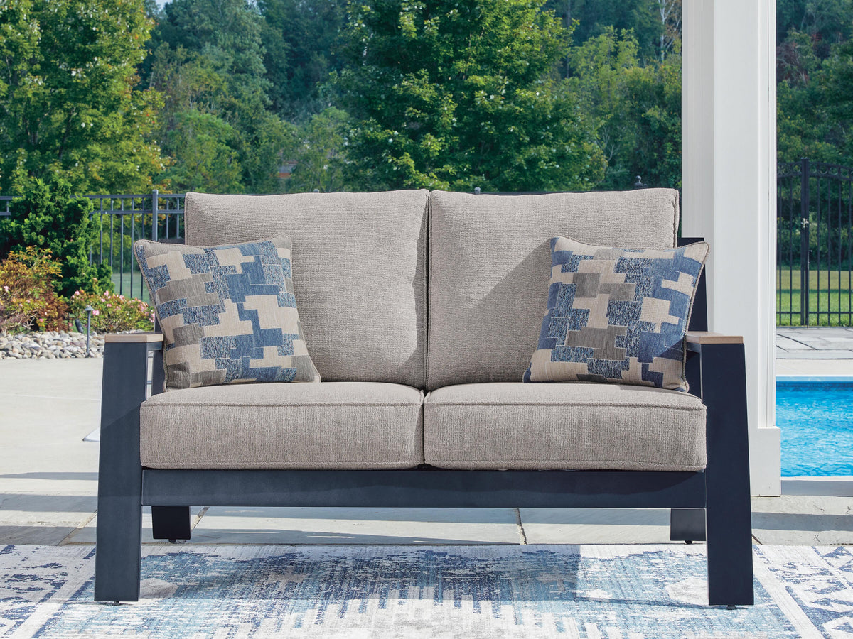 East Beach Outdoor Loveseat with Cushion - PCP587-835