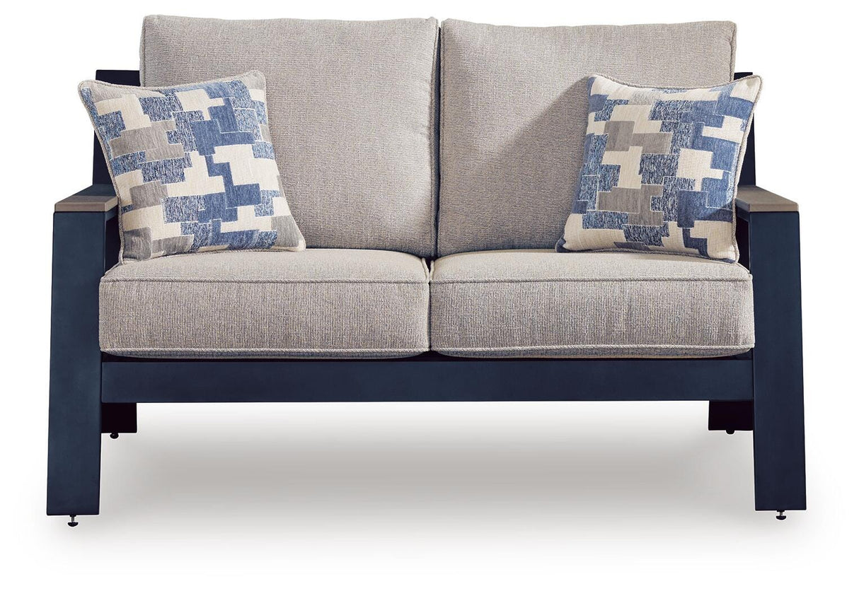 East Beach Outdoor Loveseat with Cushion - PCP587-835