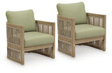 Serena Shores Outdoor Lounge Chair (Set of 2) - PCP604-820