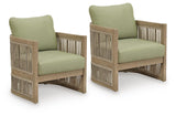 Serena Shores Outdoor Lounge Chair (Set of 2) - PCP604-820