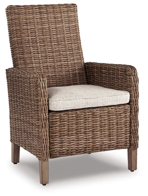 Beachcroft Outdoor Arm Chair with Cushion (Set of 2) - P791-601A