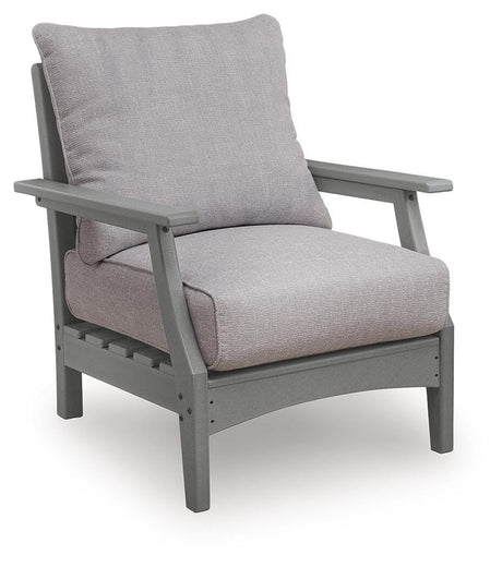 Cove Beach Outdoor Lounge Chair with Cushion - PCP803-820