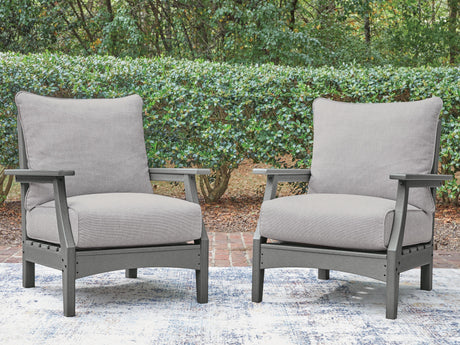 Cove Beach Outdoor Lounge Chair with Cushion - PCP803-820
