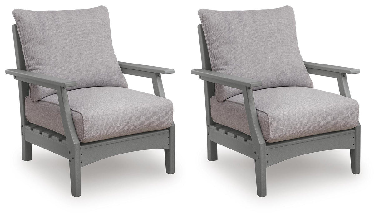 Cove Beach Outdoor Lounge Chair with Cushion - PCP803-820