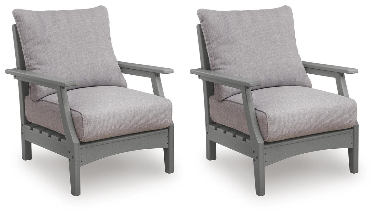 Cove Beach Outdoor Lounge Chair with Cushion - PCP803-820