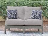 Cove Beach Outdoor Loveseat with Cushion - PCP803-835