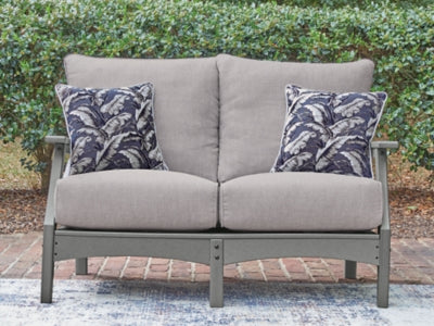 Cove Beach Outdoor Loveseat with Cushion - PCP803-835