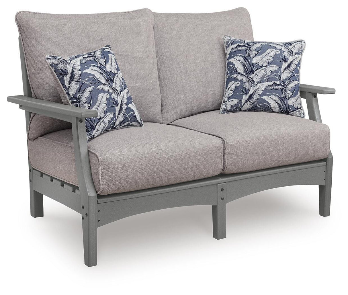 Cove Beach Outdoor Loveseat with Cushion - PCP803-835