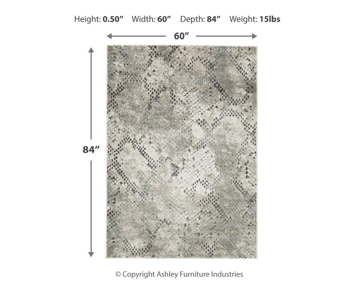 Poincilana 5' x 7' Rug - R405402