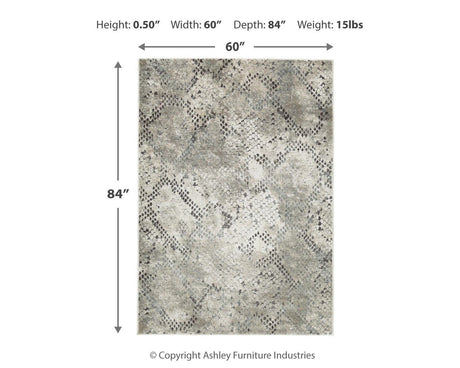 Poincilana 5' x 7' Rug - R405402