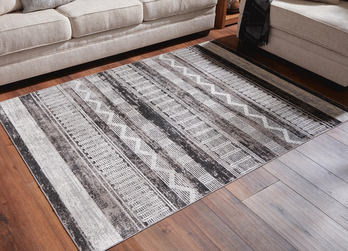 Henchester 5' x 7' Washable Rug - R405992