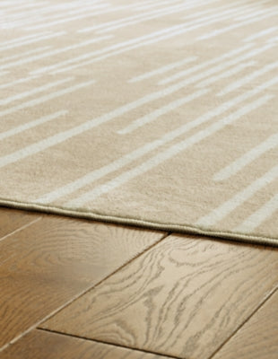 BENCH   R406212   WASHABLE   MED   RUG - R406212