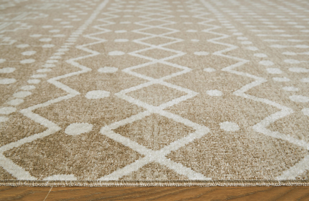 Bunchly 4'11" x 7'2" Washable Rug - R406222