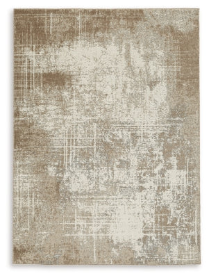 Grifflain 5'1" x 7' Washable Rug - R406232