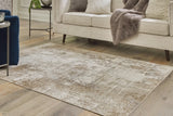 Grifflain 5'1" x 7' Washable Rug - R406232