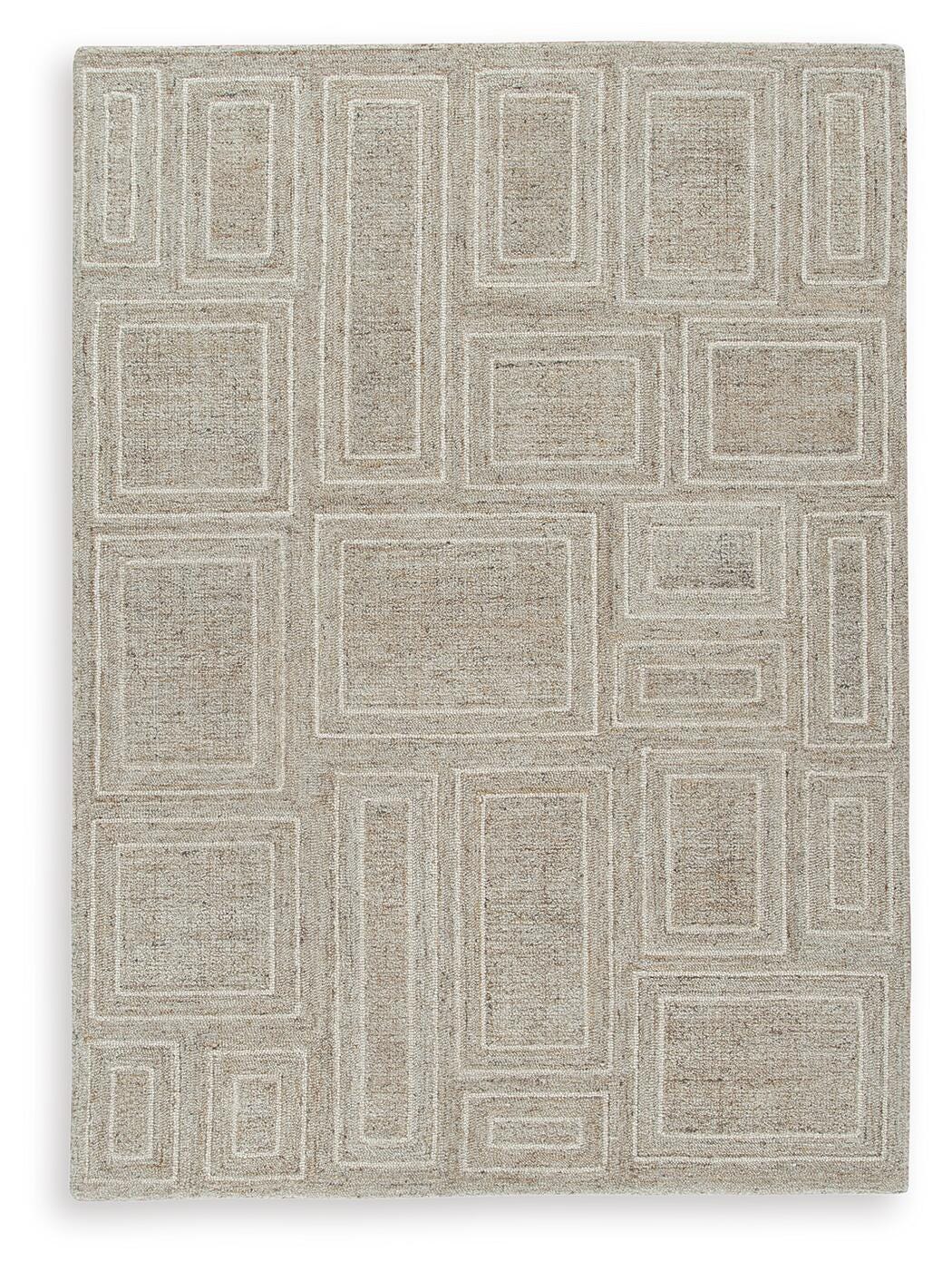 Brickburgh 5' x 7' Rug - R406902