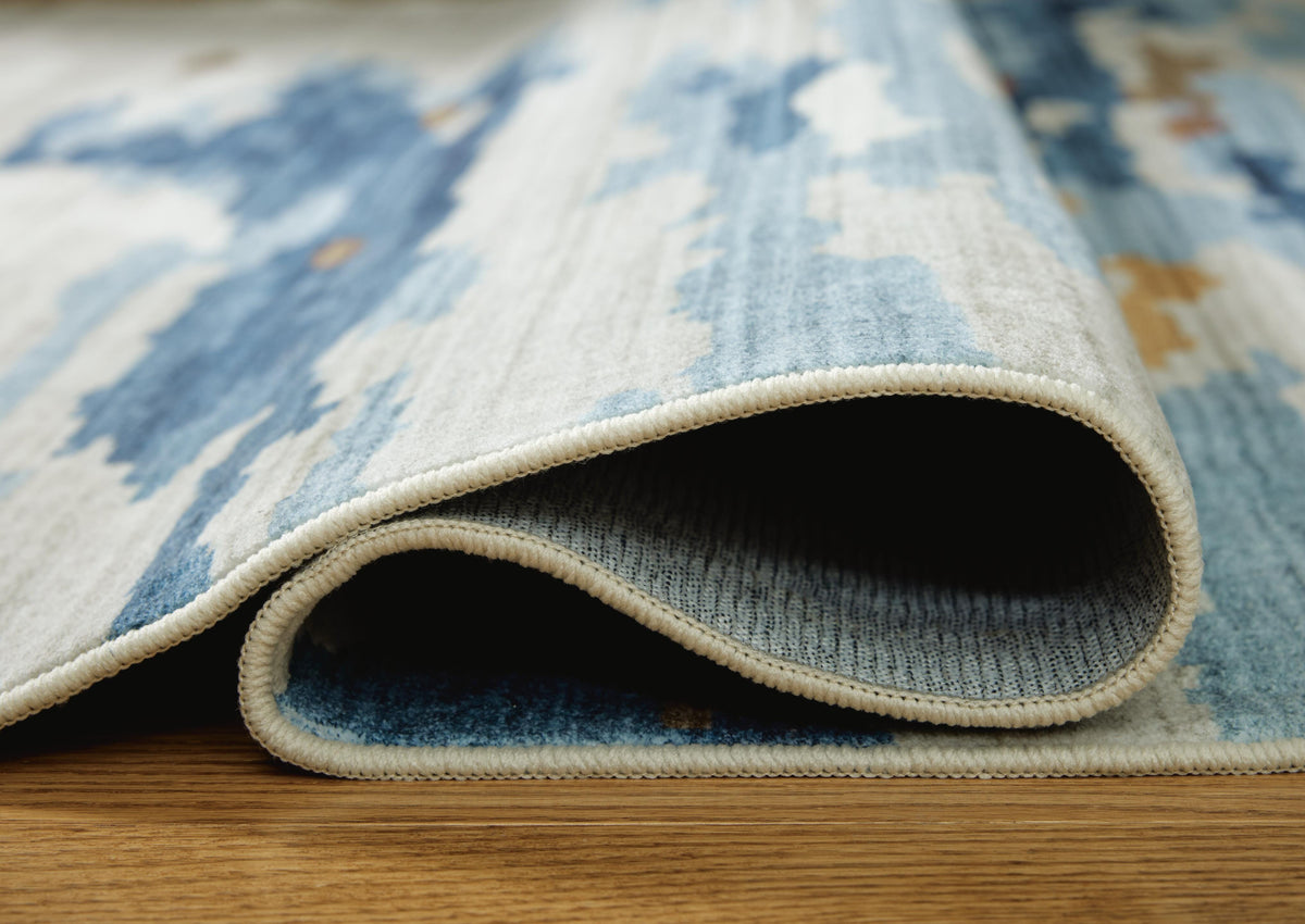 Vinlett 5' x 7' Washable Rug - R407042