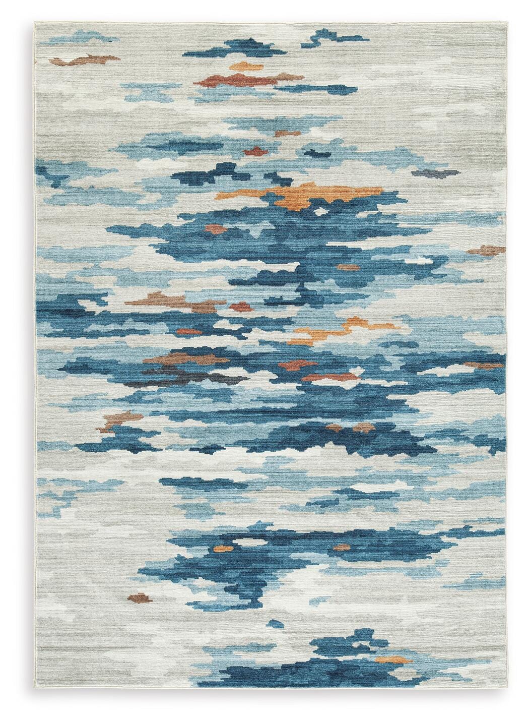 Vinlett 8' x 10' Washable Rug - R407041