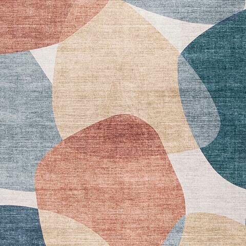 Chanleigh Washable 7'6" x 9'6" Area Rug - R407371
