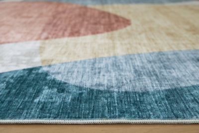 Chanleigh Washable 5' x 7' Area Rug - R407372
