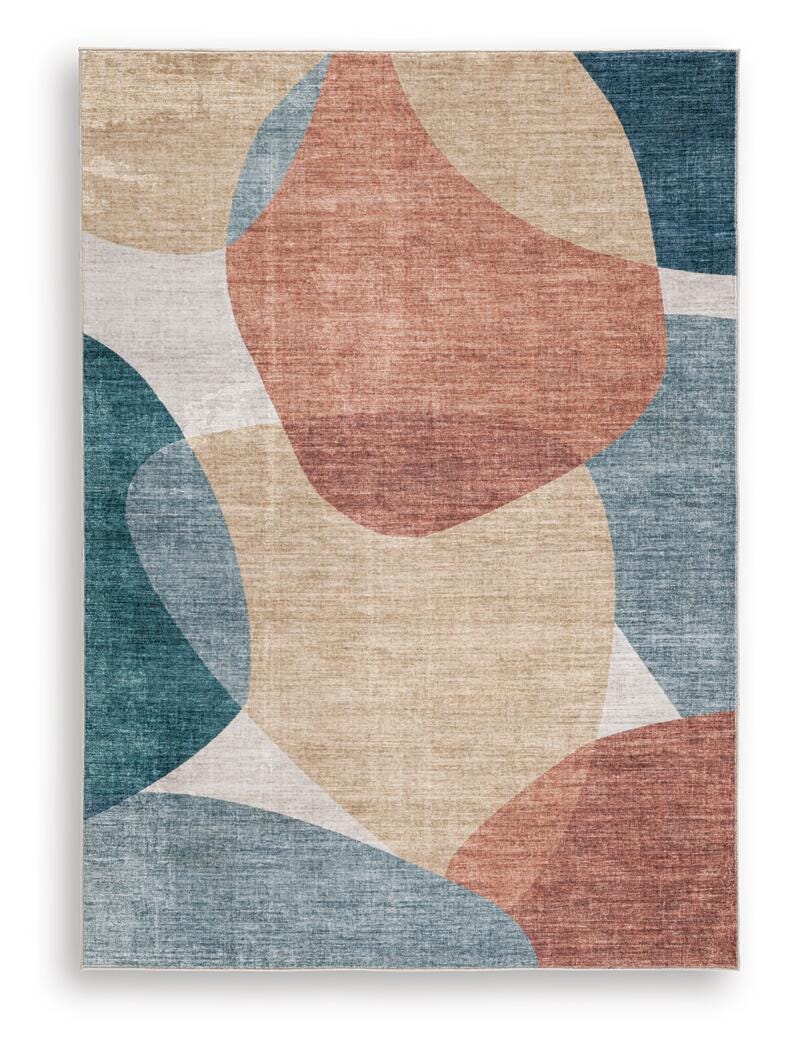 Chanleigh Washable 5' x 7' Area Rug - R407372