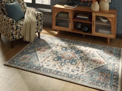 Wallney 5' x 7' Memory Foam Area Rug - R407492
