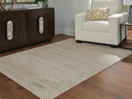 Bachus 5'3" x 7' Area Rug - R407752