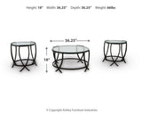 Tarrin Table (Set of 3) - T115-13