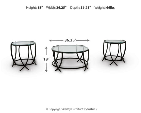 Tarrin Table (Set of 3) - T115-13