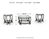 Tarrin Table (Set of 3) - T115-13