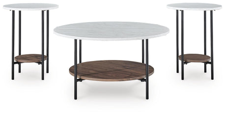 Wrenwich Table (Set of 3) - T167-13