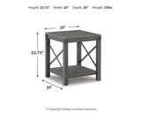 Freedan End Table - T175-2