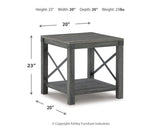 Freedan Lift-top Coffee Table, 2 End Tables and Console - T175T2