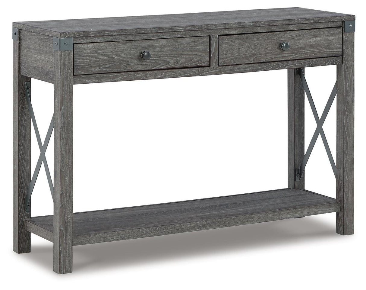 Freedan Lift-top Coffee Table, 2 End Tables and Console - T175T2