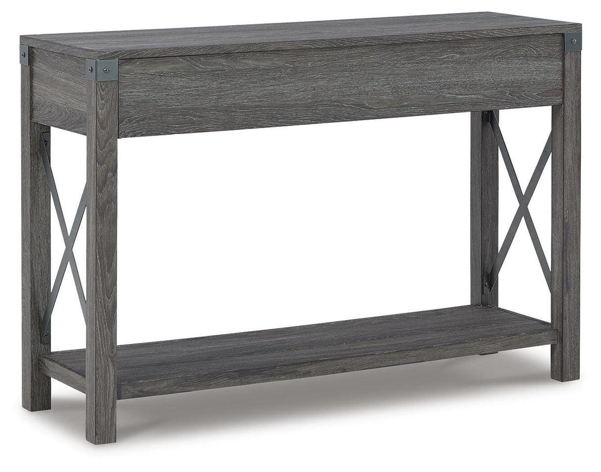 Freedan Lift-top Coffee Table, 2 End Tables and Console - T175T2